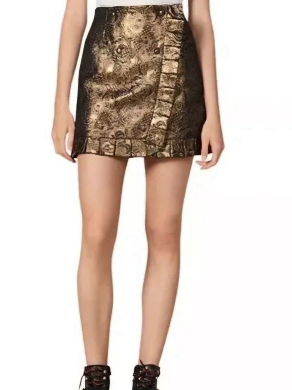 Sandro Goldena Skirt - Picture 2 of 11